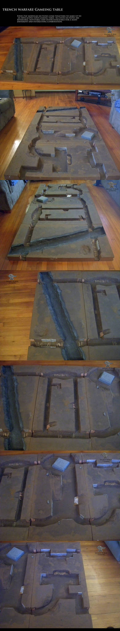 Trench Warfare Gaming Table