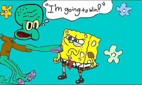 Squidward + Spongebob