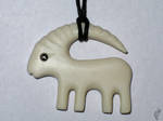 capricornus pendant by steelraven