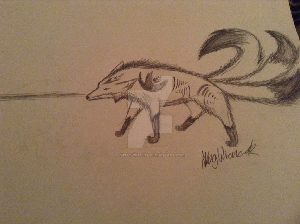 3 tailed fox by MistyWolf824 on DeviantArt
