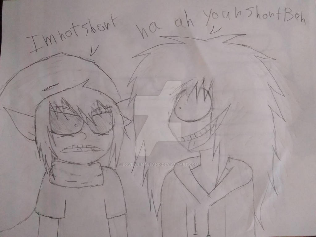 Ben Drowend And Jeff The Killer Pastamonsters