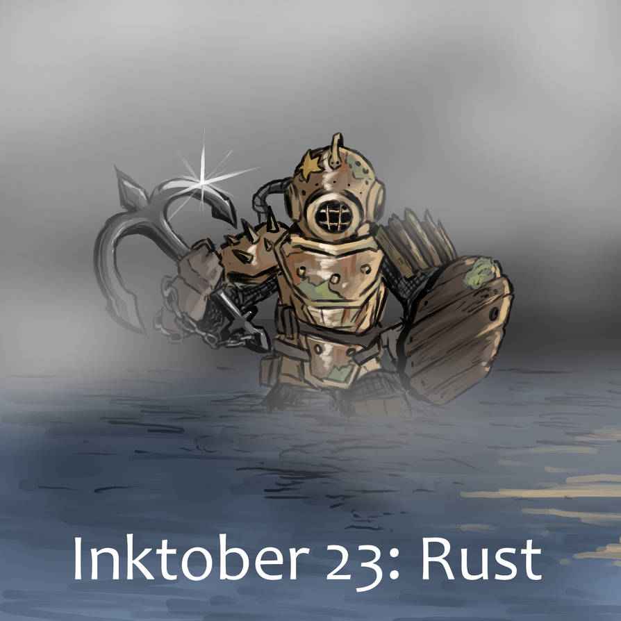 Inktober 23 - Rust by Tacoantor on DeviantArt