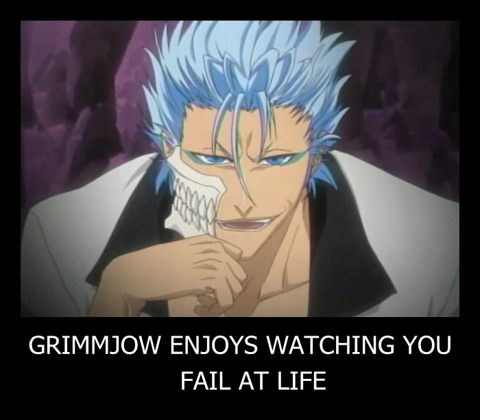 grimmjow enjoys it