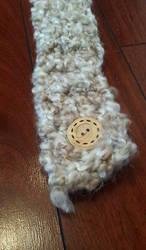 Button for Pearls Scarf