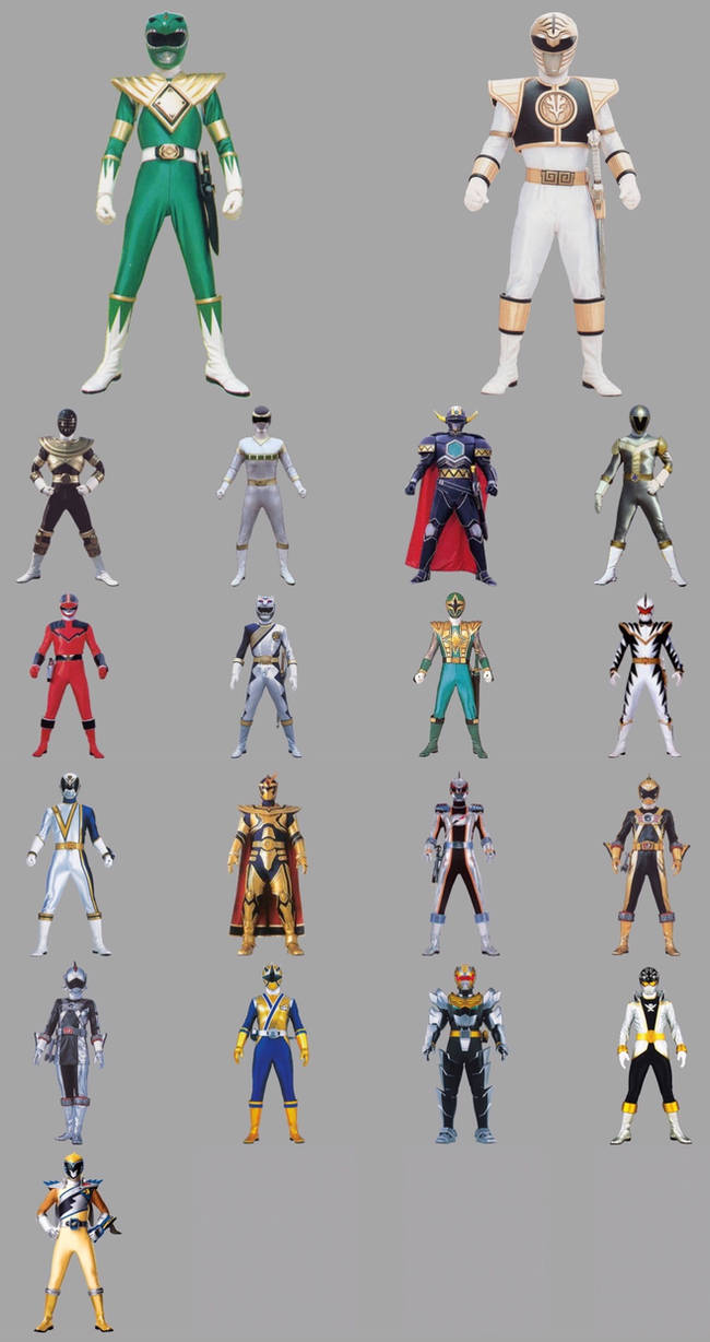 6th Rangers by MissLadyQueenRanger on DeviantArt