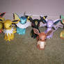 Eevee Evolution Pokemon Papercraft