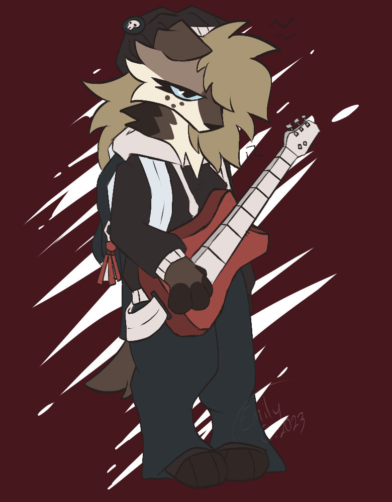 Pup be Rockin' by fuzzyfishyy on DeviantArt
