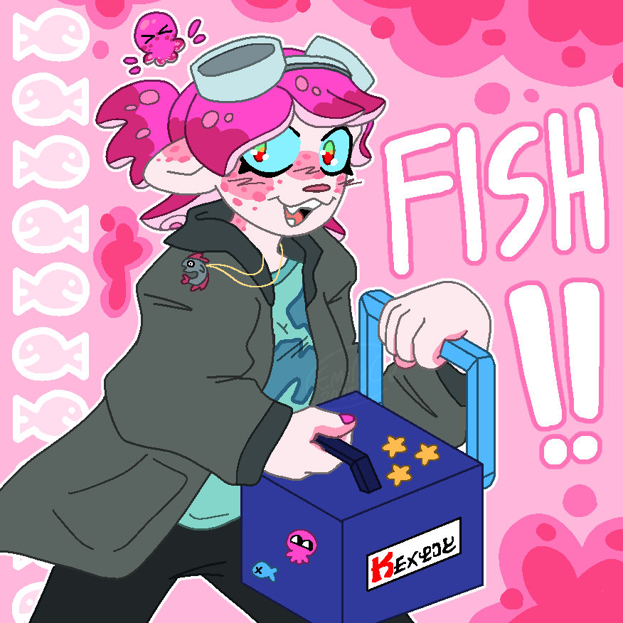 Anoymouse Fish FISH! by fuzzyfishyy on DeviantArt