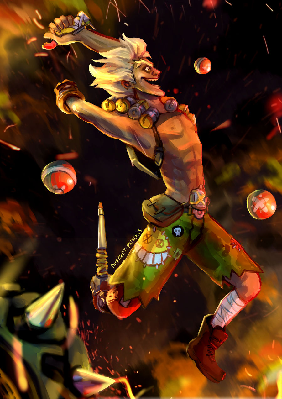 Mask Junkrat Junkrat by INTERNETTprincess on DeviantArt