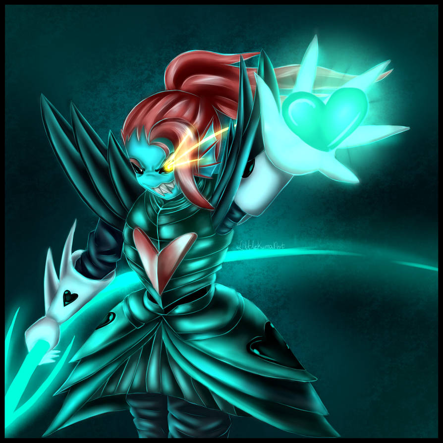 Undertale - Undyne The Undying by LittleKumaArt on DeviantArt