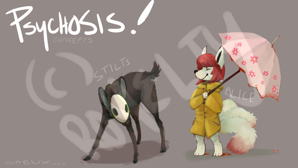 Psychosis Promo Art by SABLlX on DeviantArt