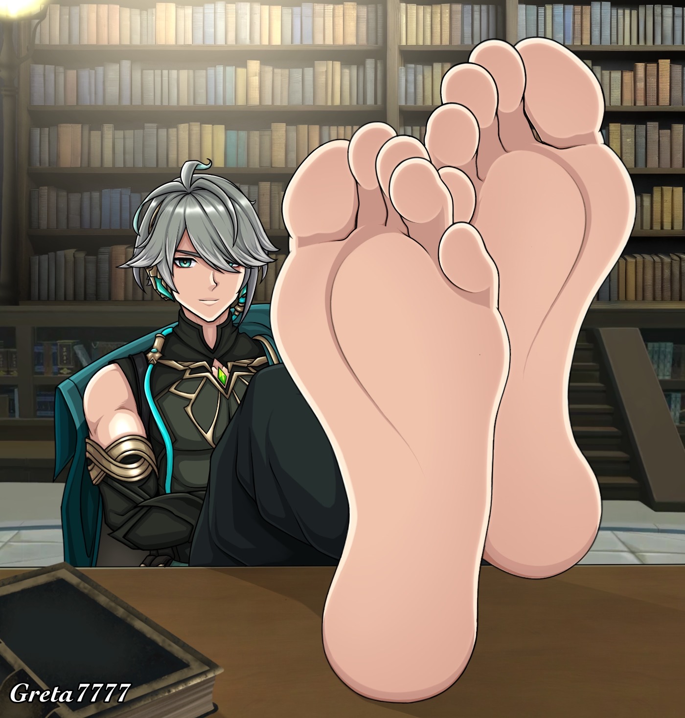 Commission: AIhaitham feet