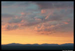 Gouldsboro Mountains Sunrise by BelaBoosMim