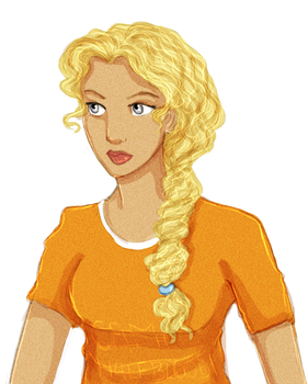 HERE HAVE AN ANNABETH DOODLE