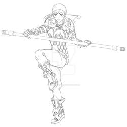 Anya - Soul Calibur OC WIP