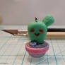 Pastel Cactus Charm