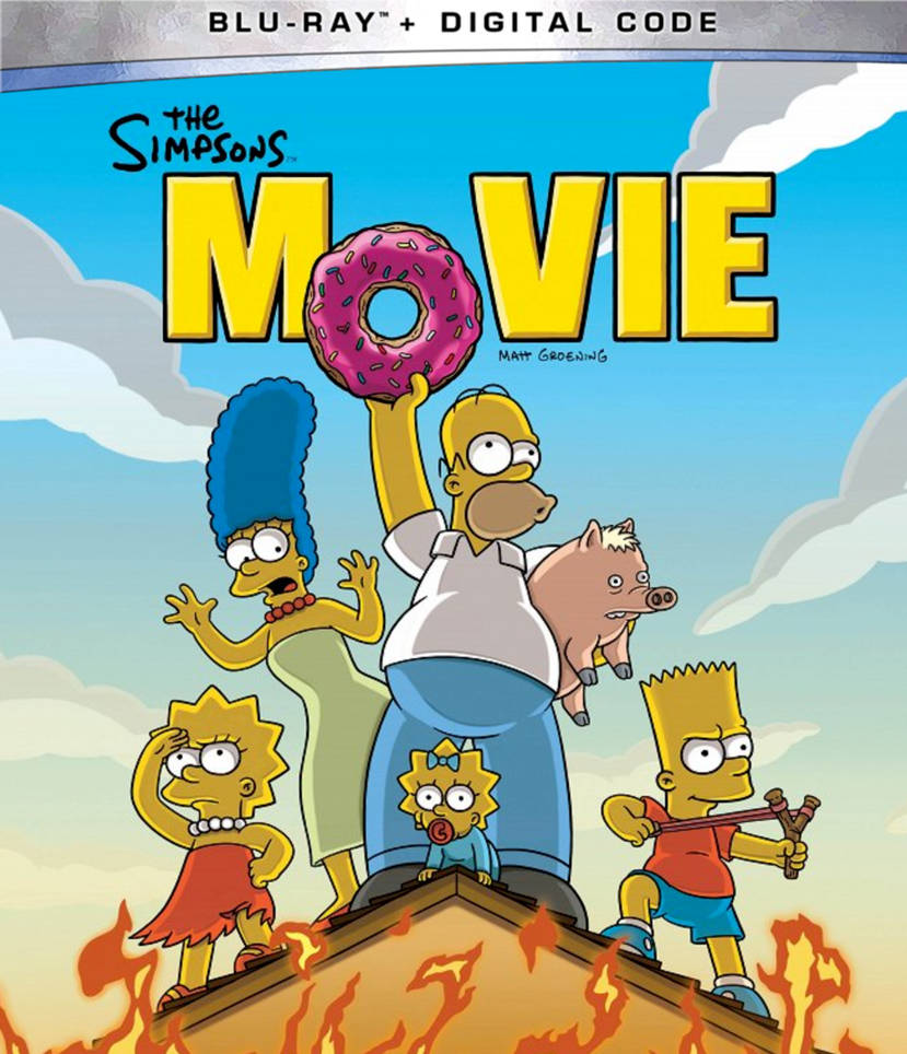 The Simpsons Movie Blu Ray Cover by sdk10 on DeviantArt