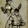 Street Fighter - Ryu and Cammy