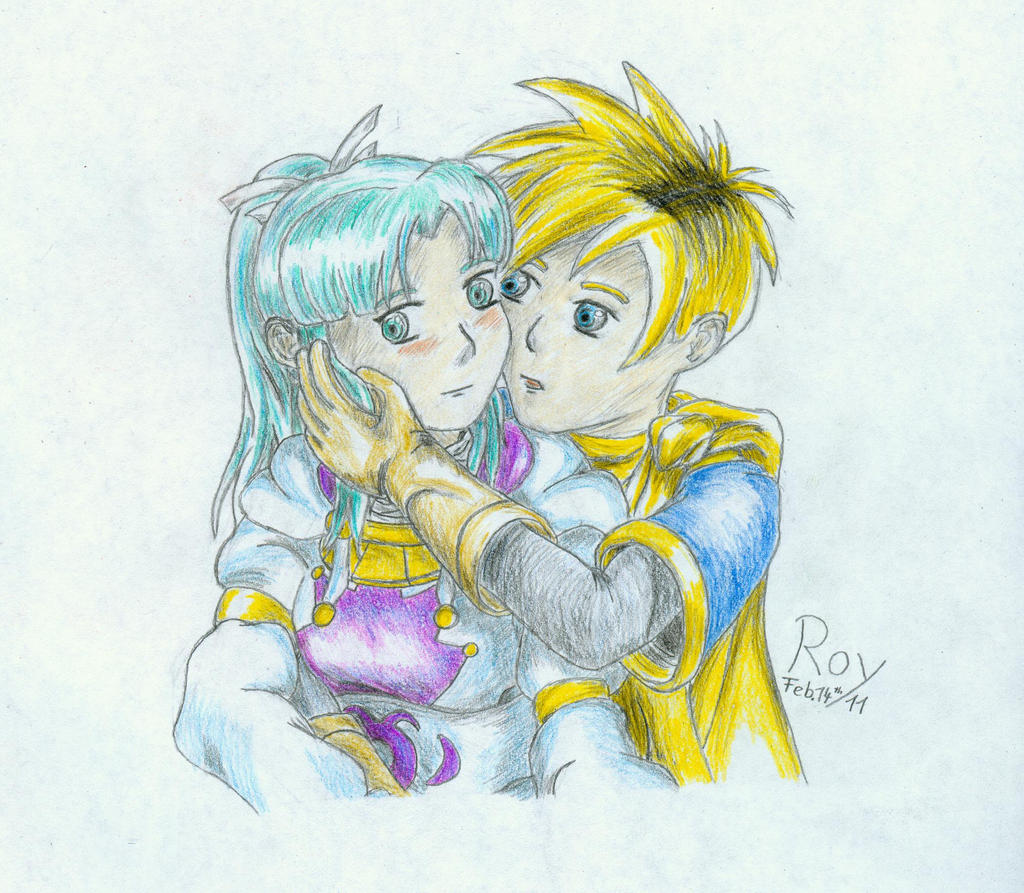 Golden Sun - Isaac, Mia Shy