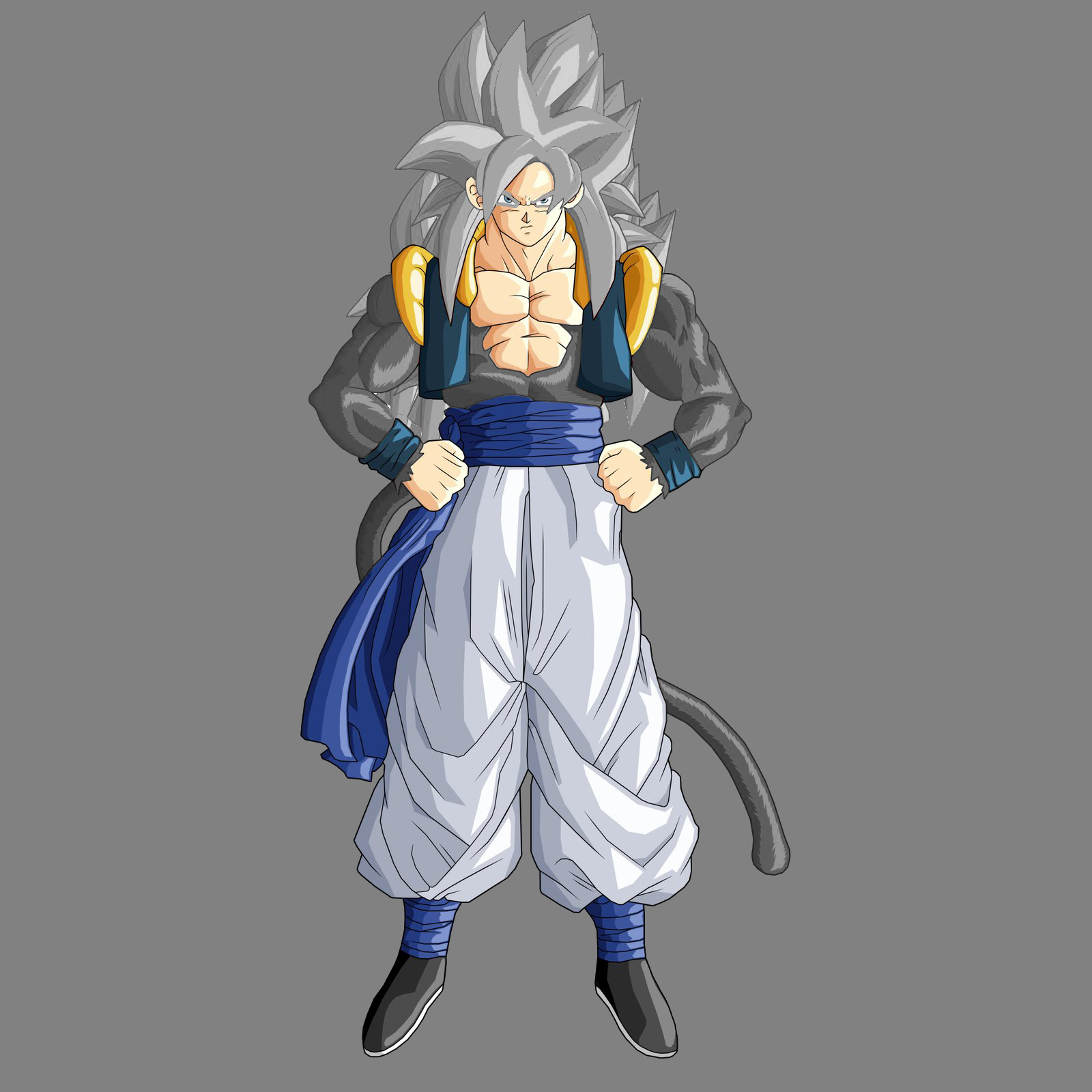 Gogeta SSJ5 by RaptorZ8 on DeviantArt