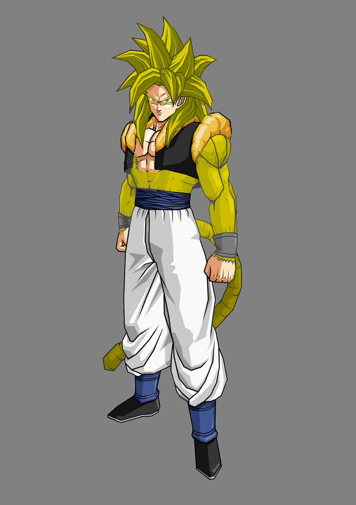 Gogeta SSJ5 by RaptorZ8 on DeviantArt