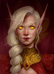 Blood Elf Olinea (commission)