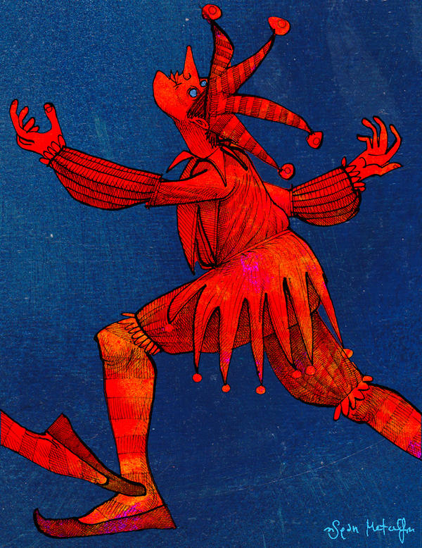 Jester Abstract the jester by seanmetcalf on DeviantArt