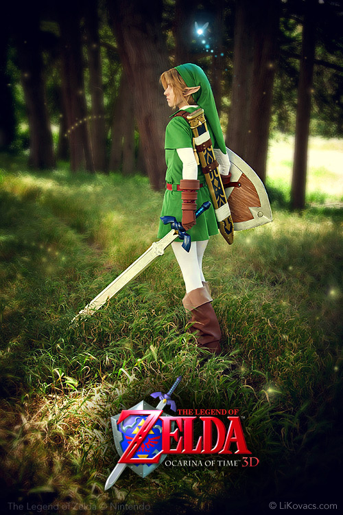 Link Ocarina of Time Costume - The Legend of Zelda Cosplay