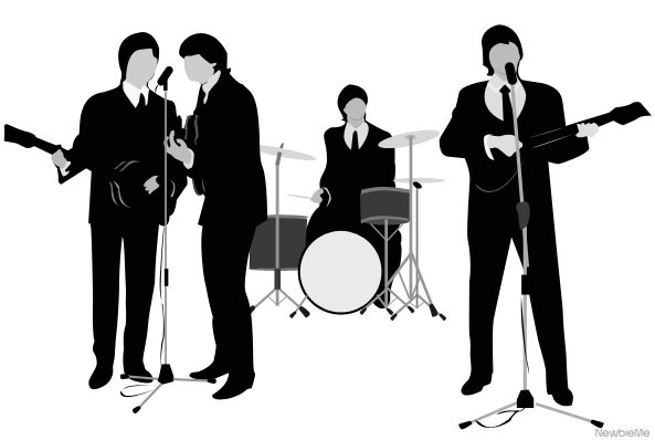 Beatles Silhouette