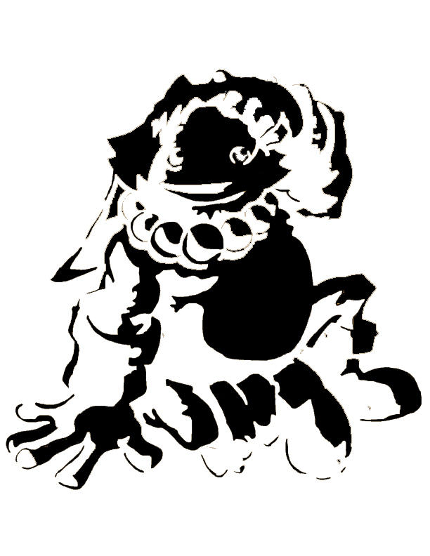Goron Link Stencil By JonysStencils On DeviantArt
