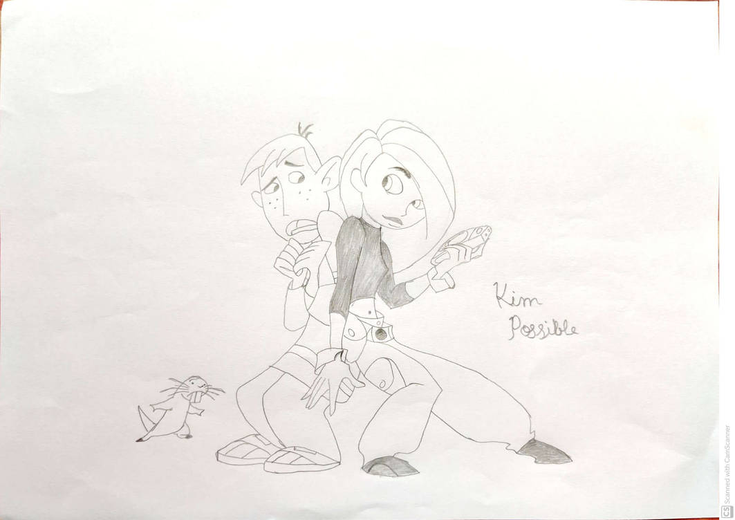 Kim Possible Ron Rapper Deviantart Kim x Ron by thesenpaiarts on DeviantArt