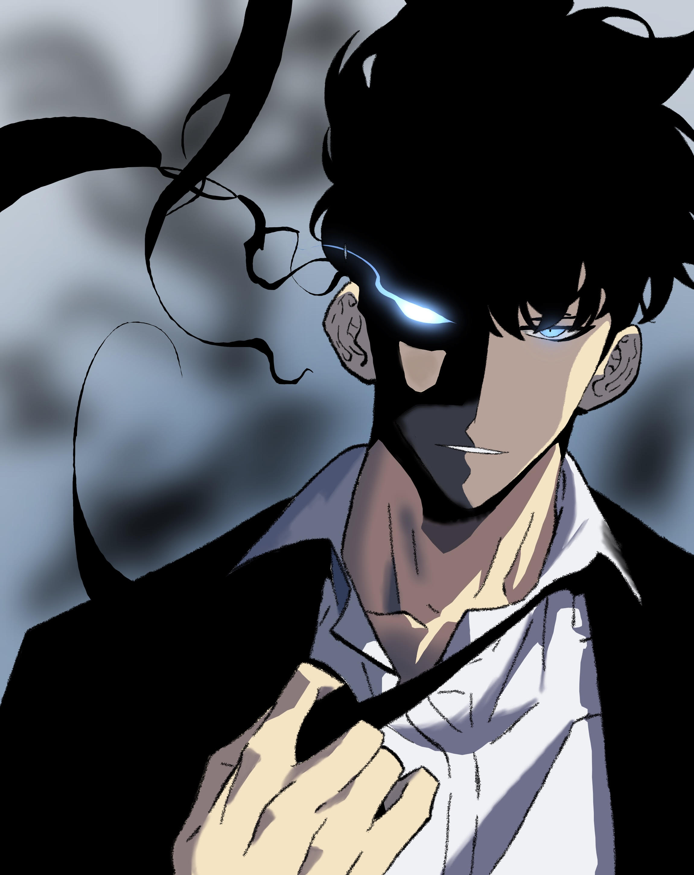 Sung Jinwoo By Thesenpaiarts On DeviantArt sung-jinwoo-by-thesenpaiarts-on-deviantart