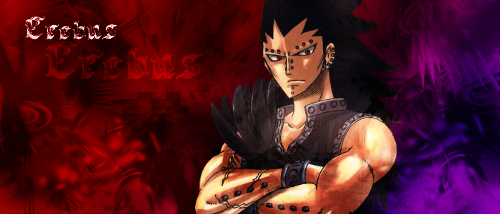 Gajeel Erebus signature