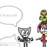Amy Rose and King Julien