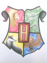 Color Study 3- Harry Potter Crest