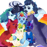MLP NG: Star AU- The Rainbow Bunch
