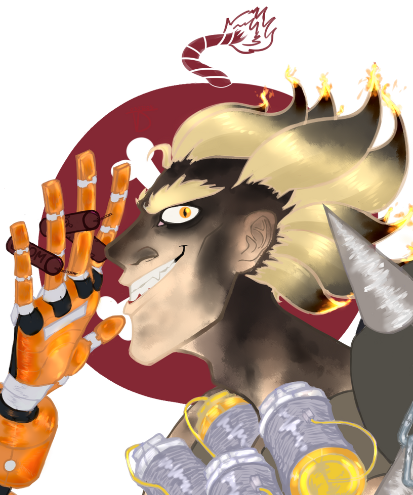 Junkrat Lettering Junkrat by Votesadalv on DeviantArt