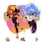 Fujiko Mine and Black Cat