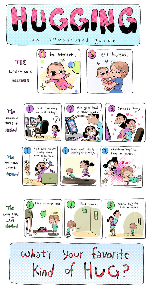 HUGGING: An Illustrated Guide by AnthonyHolden on DeviantArt