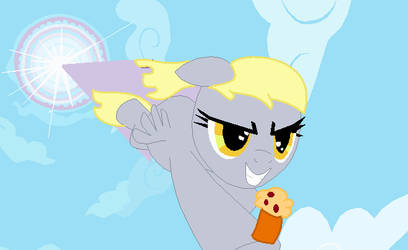 Oh look derpy saved the muffin!