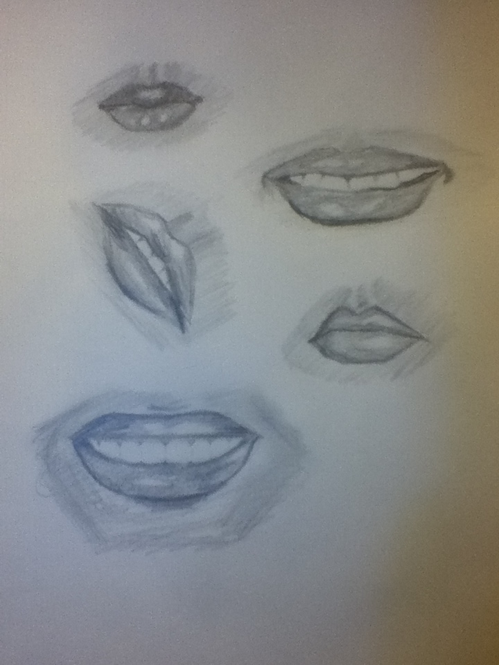 Drawing Practice: Mouths