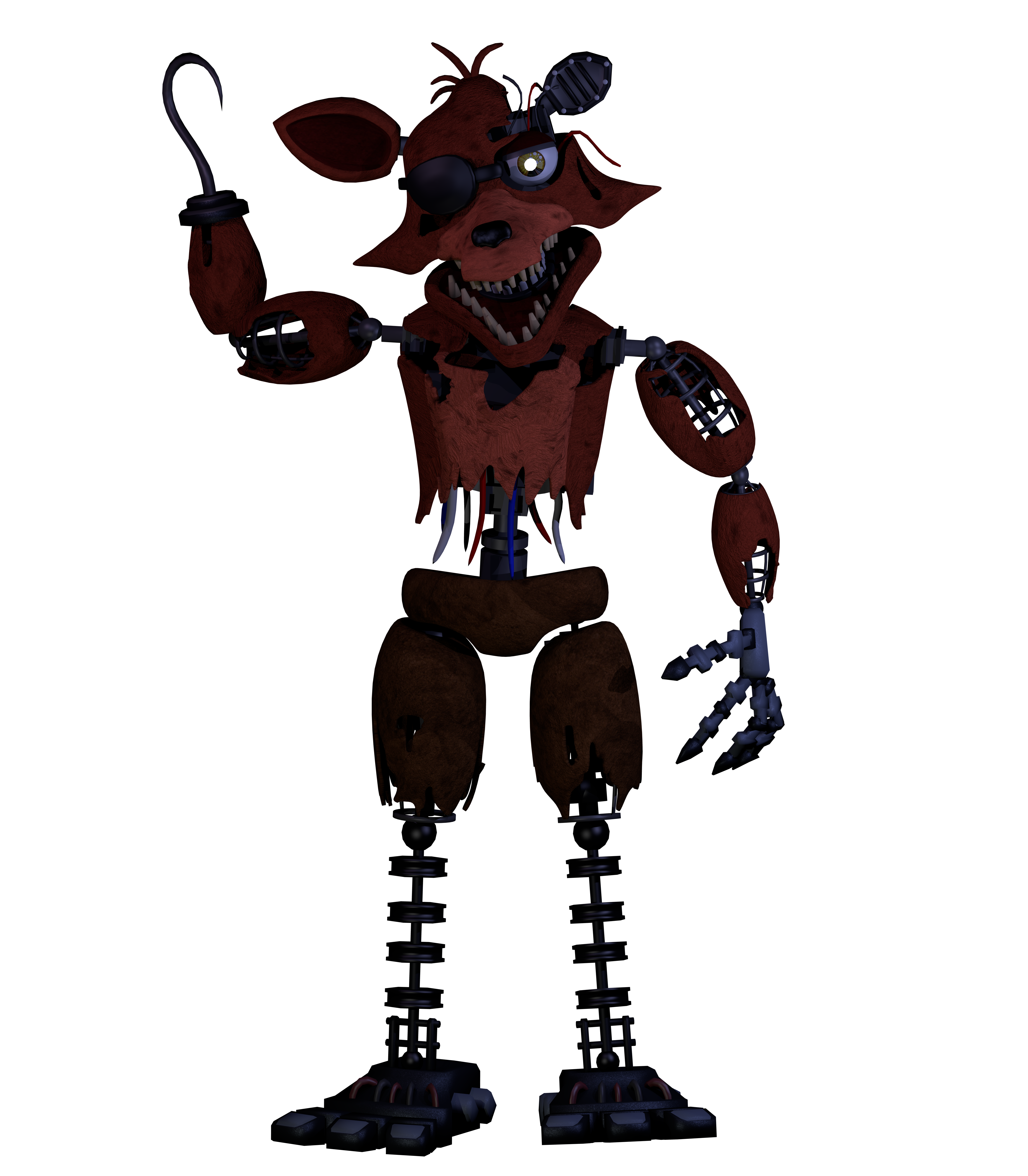 SFM) FNaF2 Withered Foxy by williamwee on DeviantArt