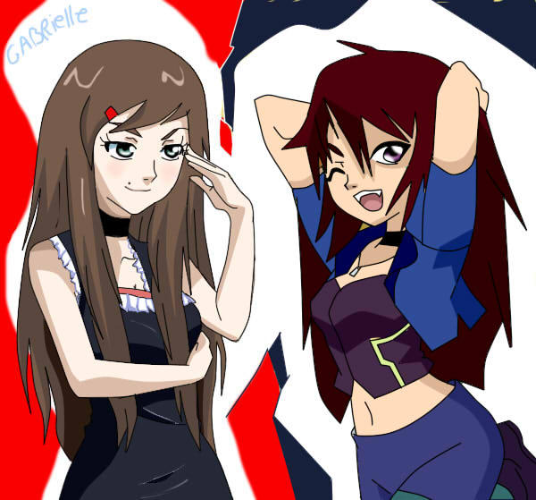 Collab Gabrielle and Sasha by Gabriellelove on DeviantArt