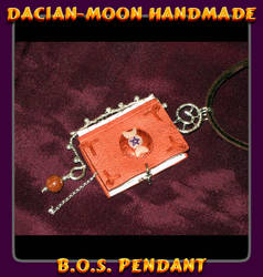 Book of Shadows pendant