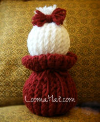 Loom Knit Doll - The Ball Dolly by LoomaHat