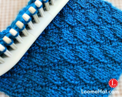 Loom Knit Stitch Pattern the Farrow Rib Stitch With Video Tutorial
