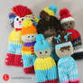 Loom Knit Dolls aka Comfort , Izzy, Duzuza