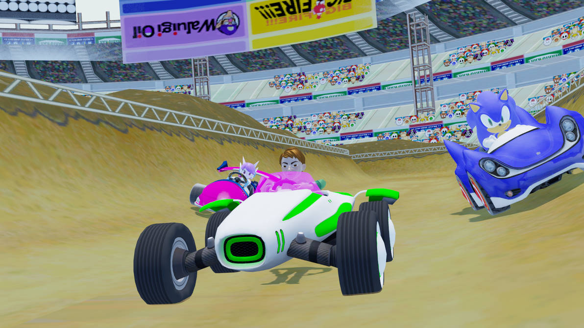 Kermit Racing Render Stadium Racing (Render Art) by se2ba4st6ia8n12 on DeviantArt