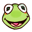 112x112 Kermit EMOTE COMMISSION by Cipple