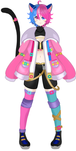 VTuberSweets Live2D model commission